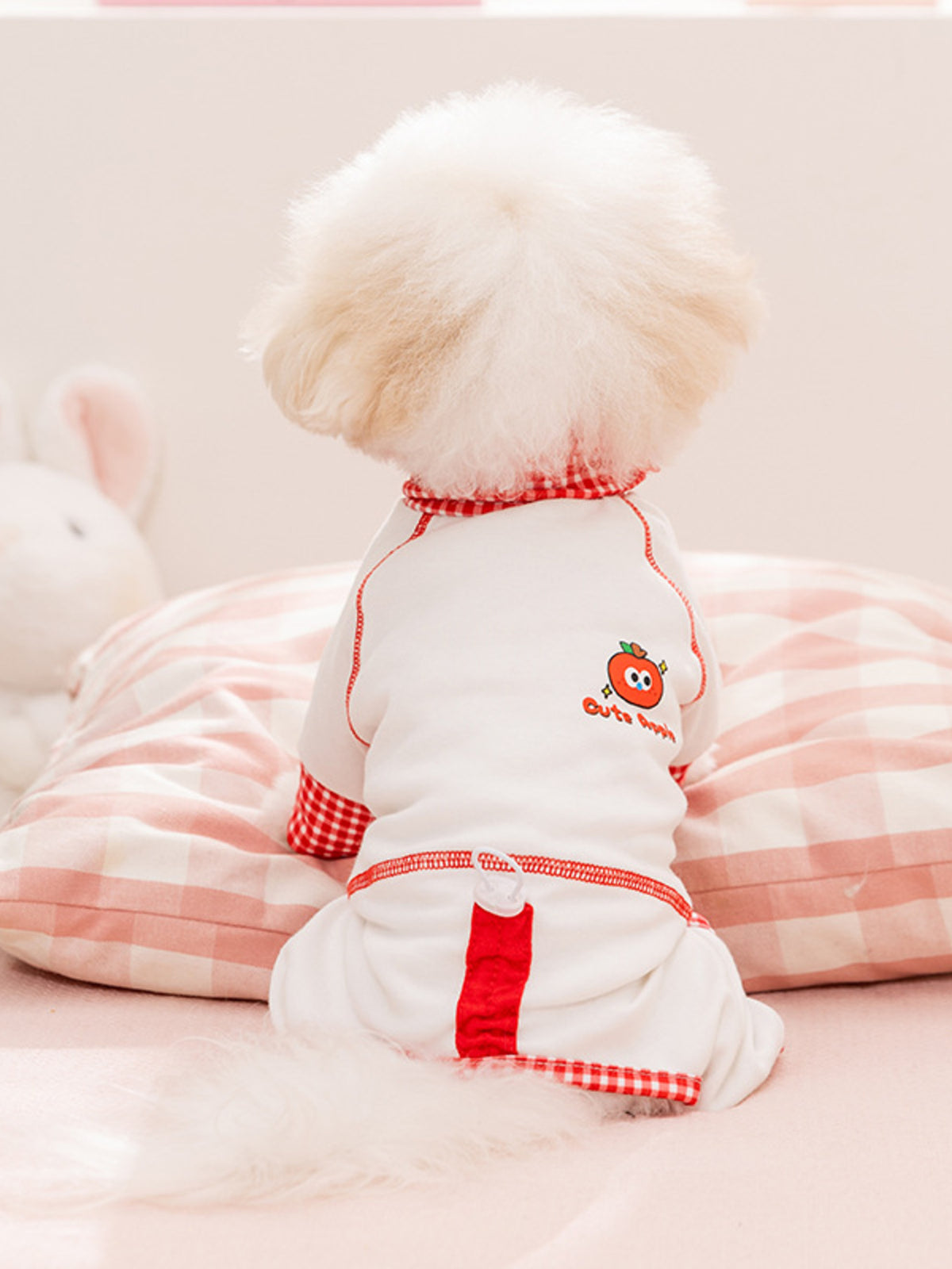 Cozy Contrast Soft Pet Pajamas