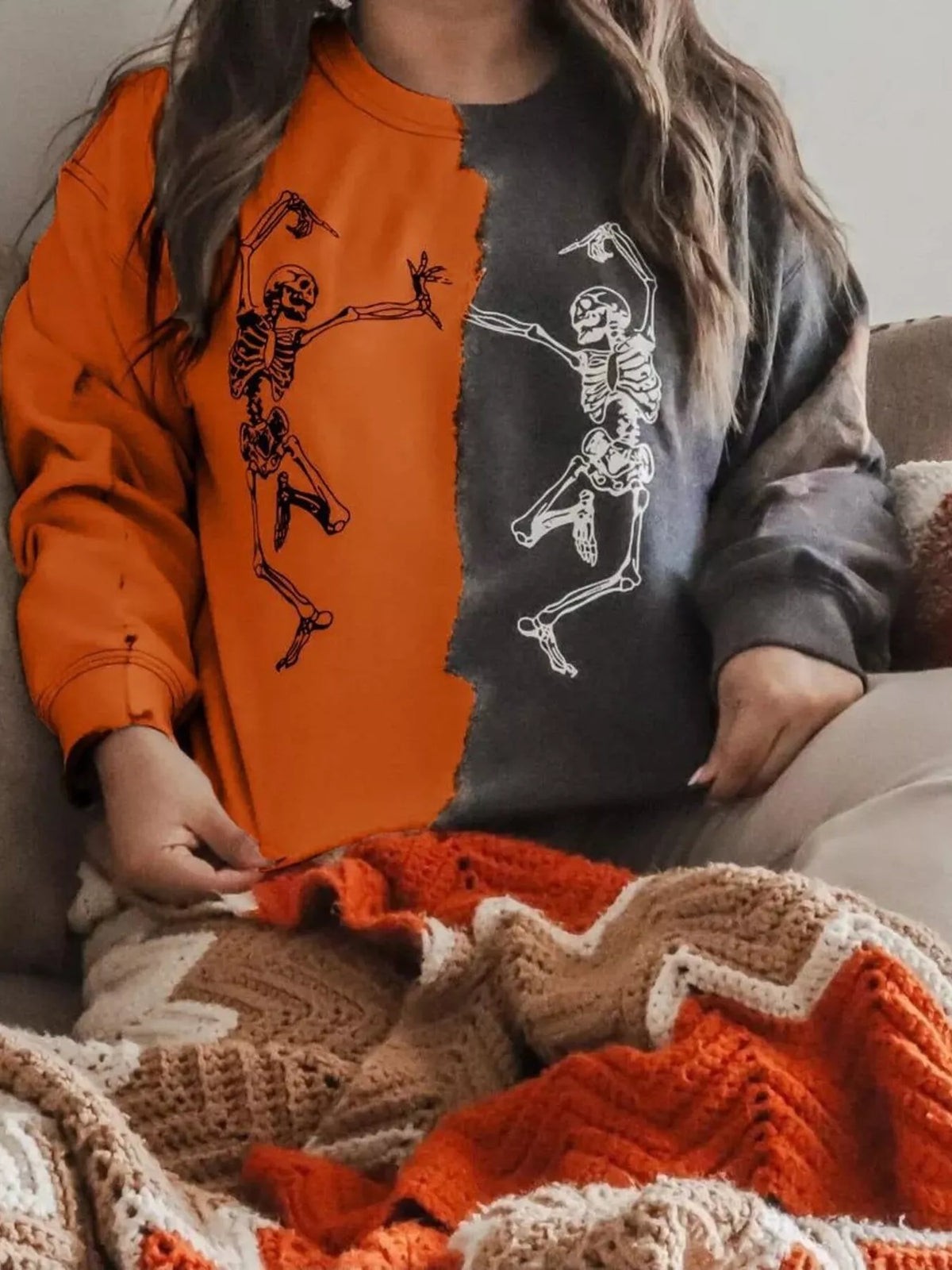 Halloween Skeleton DANCE Sweatshirt